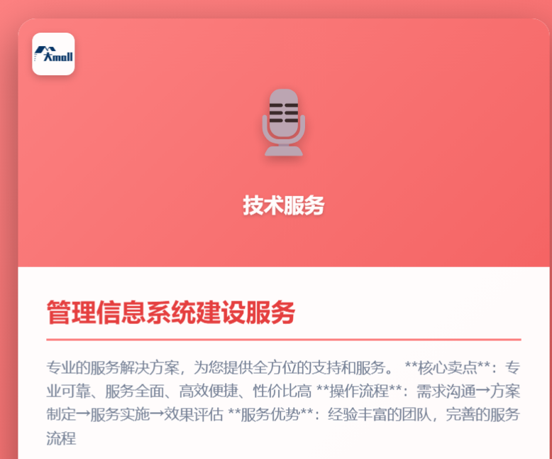 管理信息系统建设服务