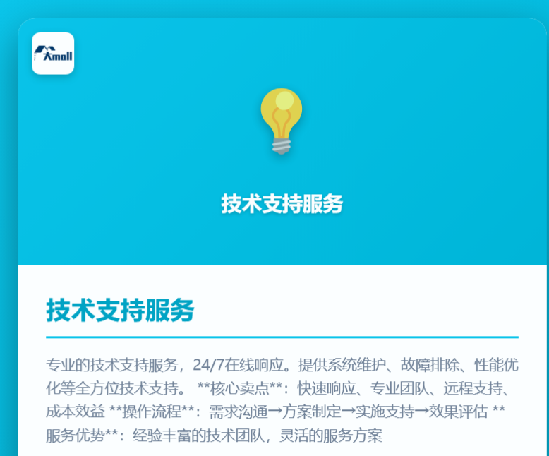技术支持服务